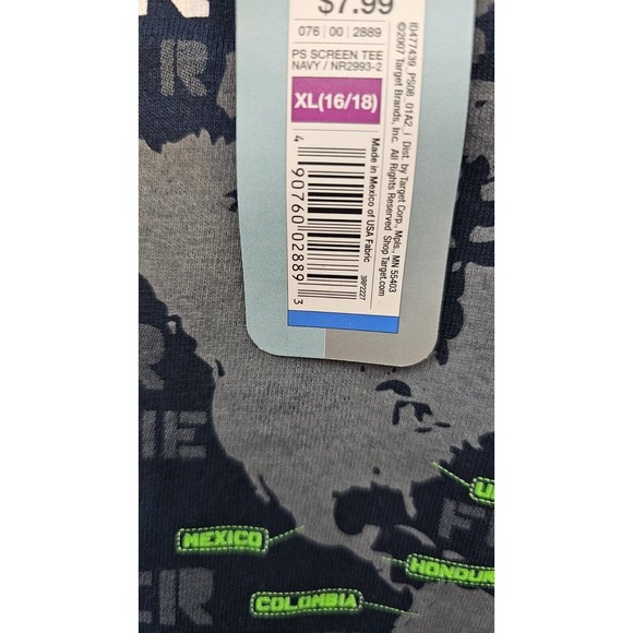 ProSpirit Boys Sz XL 16/18 Blue soccer Graphic Long Sleeve Tee NWT - Picture 3 of 6